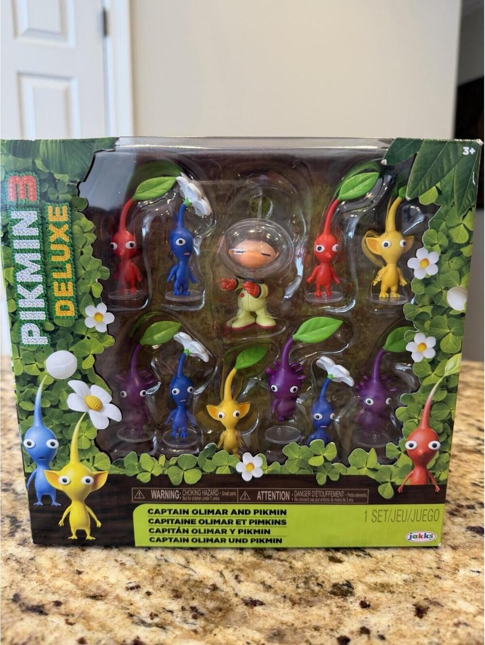 Nintendo Pikmin 3 Deluxe Captain Olimar 11pc 2.5” Figures Set New In Box